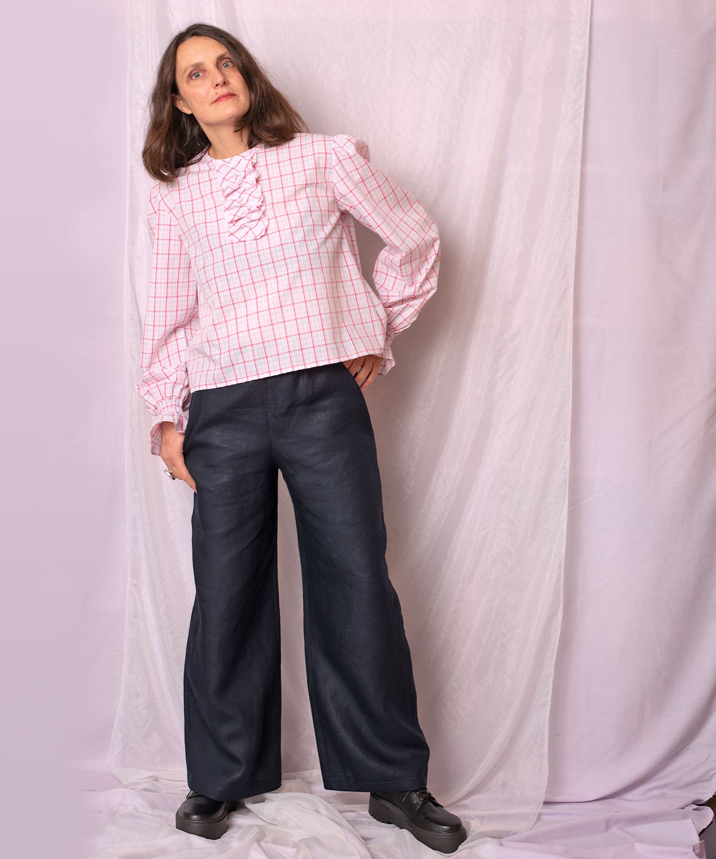 Gracie Pants - Navy