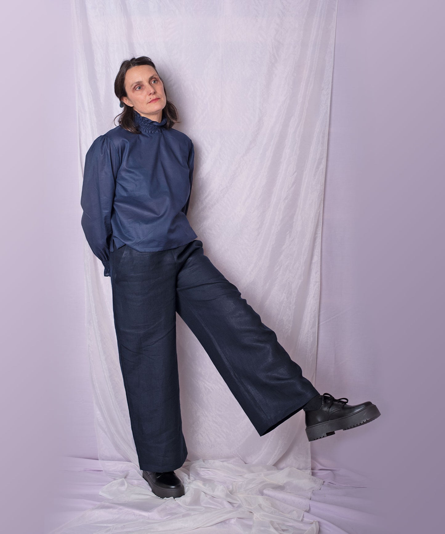 Gracie Pants - Navy