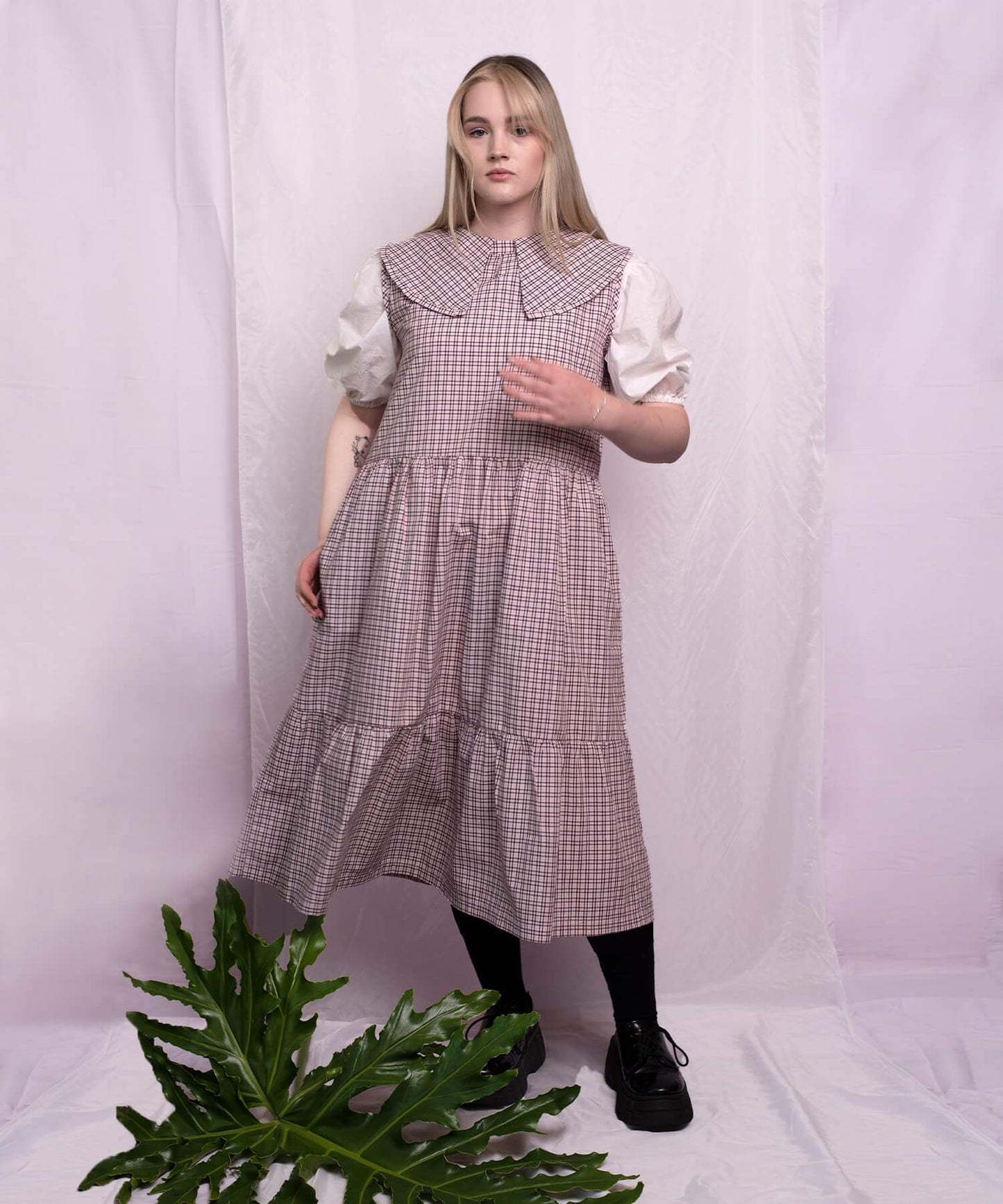 Madeleine Dress - plaid