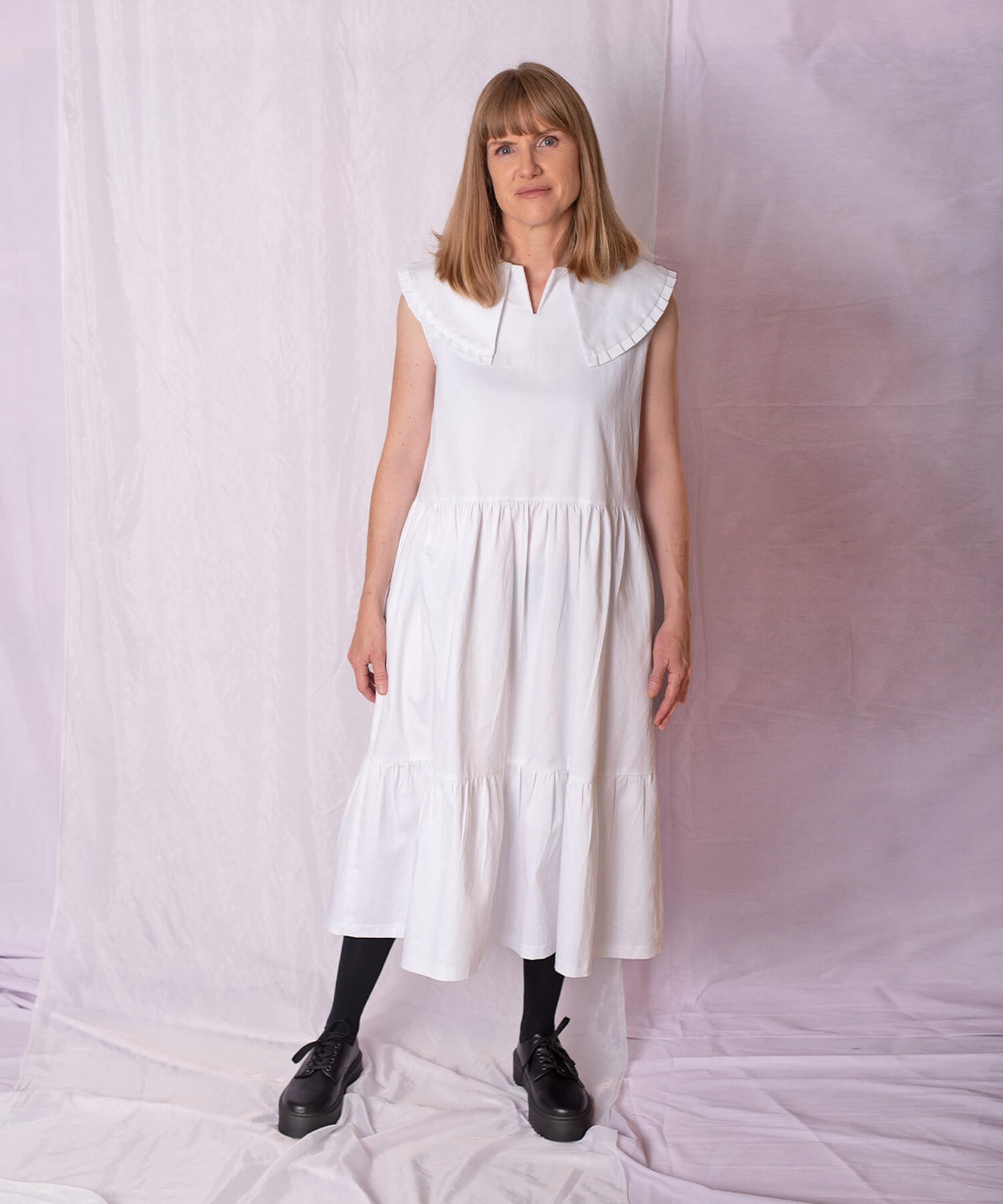 Madeleine Dress - White