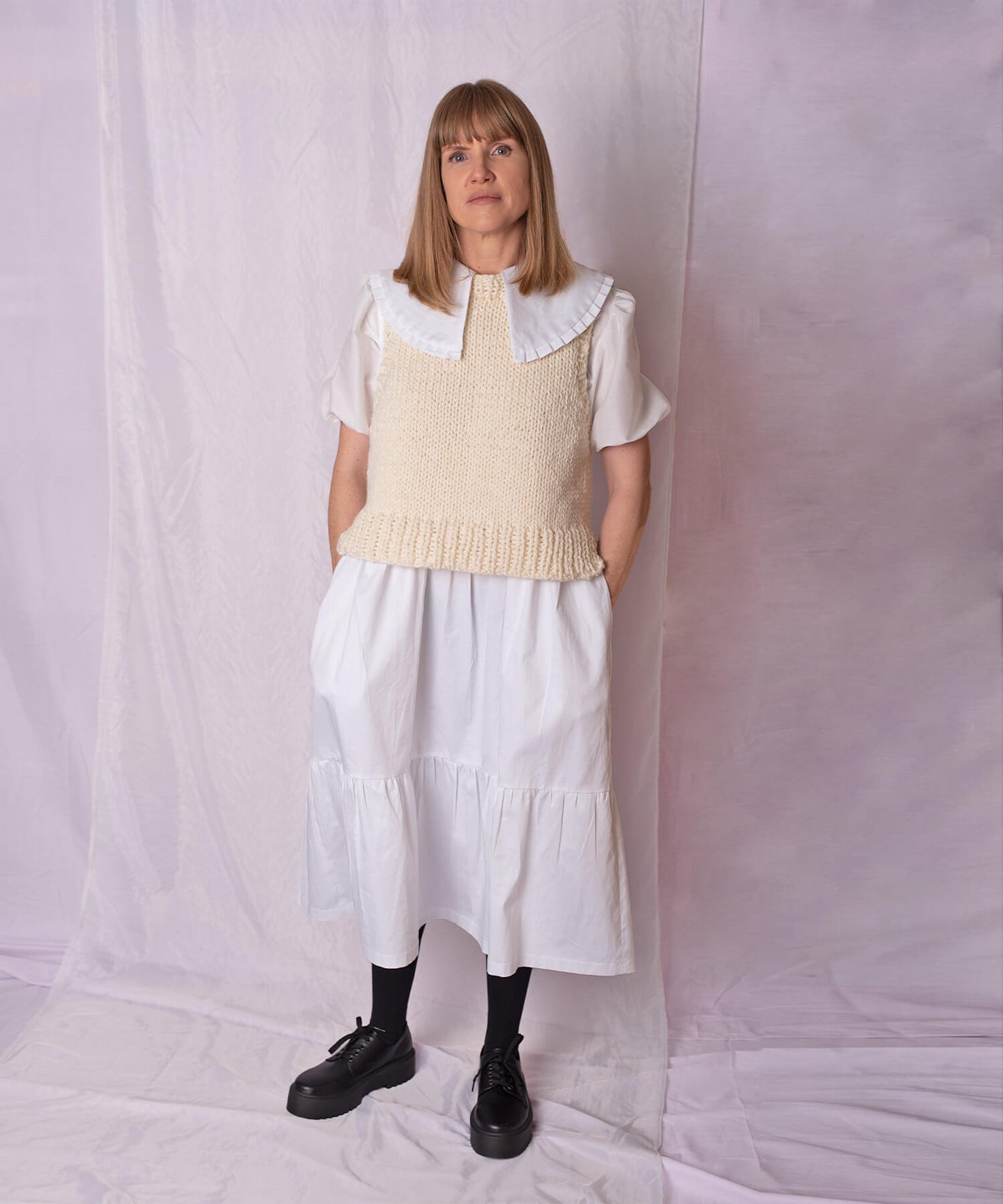 Madeleine Dress - White
