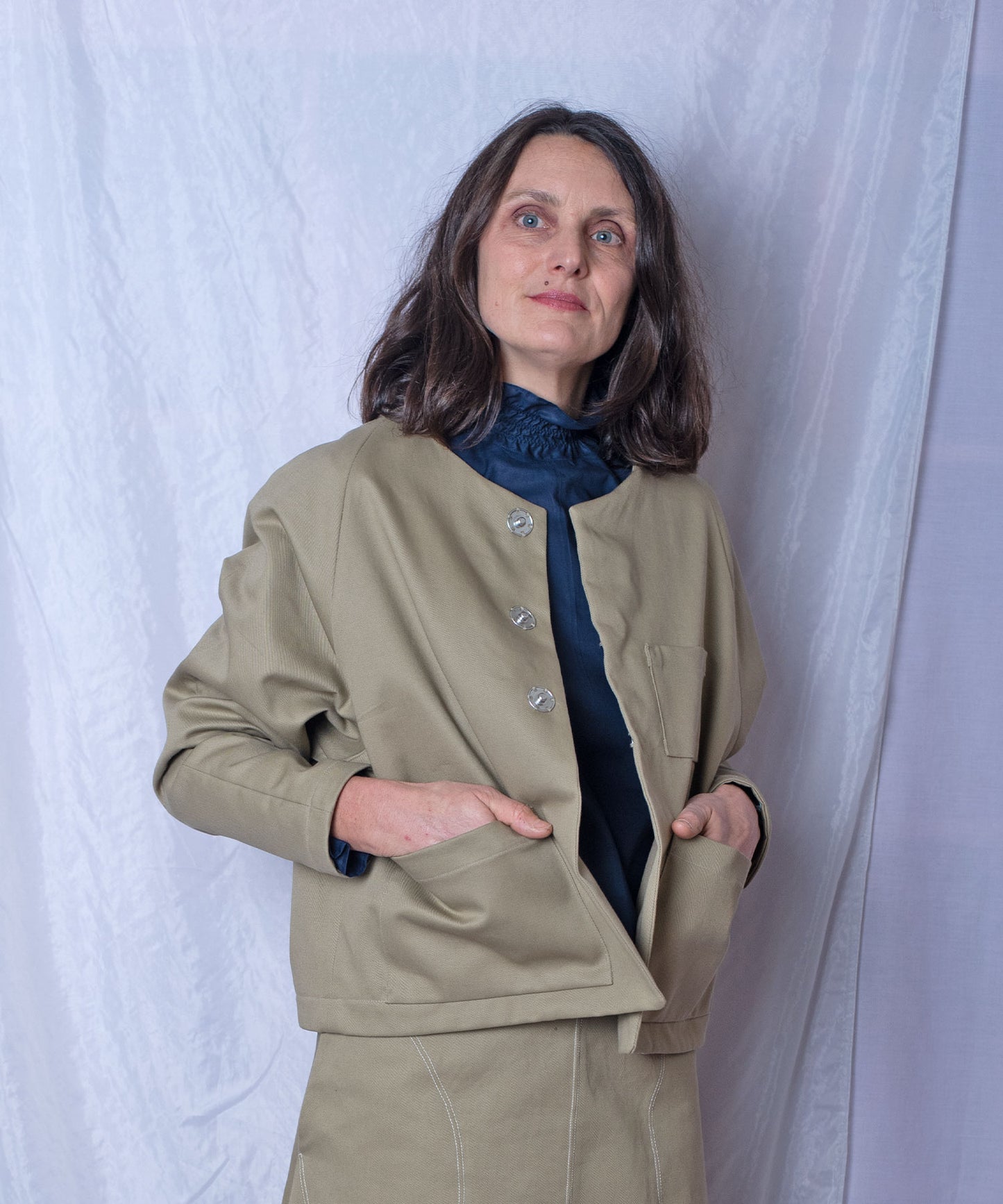 Signature Jacket Mini - khaki