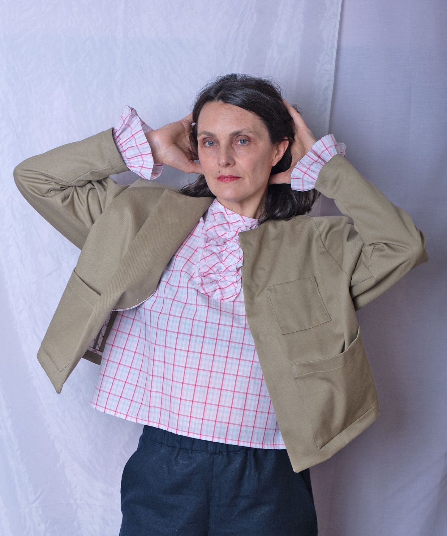 Signature Jacket Mini - khaki