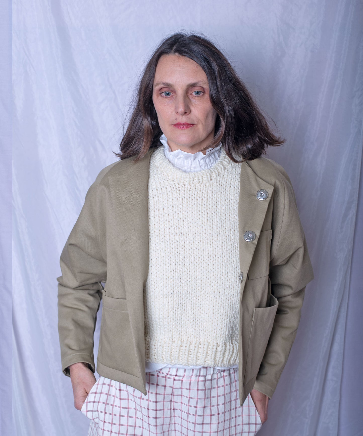 Signature Jacket Mini - khaki