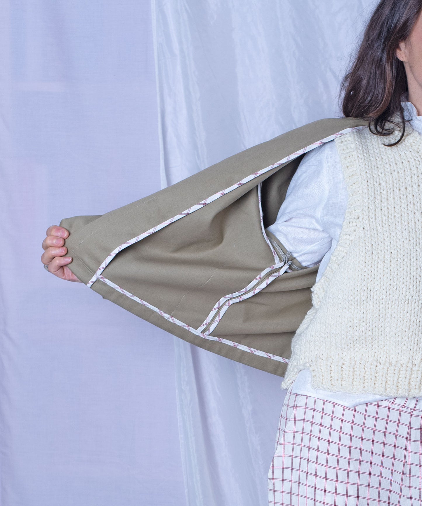 Signature Jacket Mini - khaki