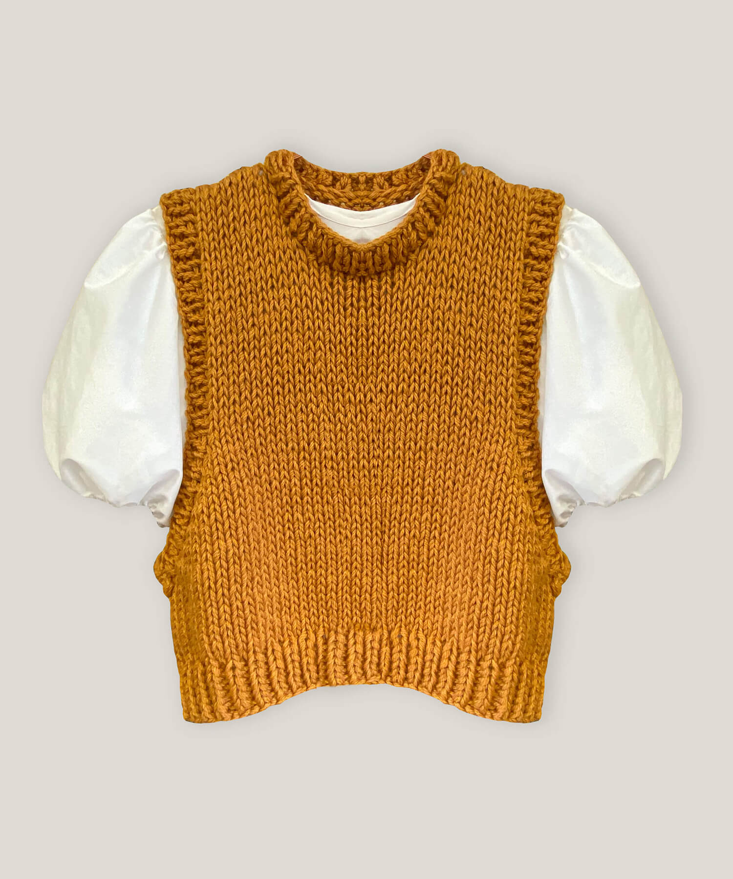 Chunky knit vest – The Slow Fashion Studio